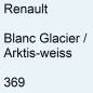 Preview: Renault, Blanc Glacier / Arktis-weiss, 369.